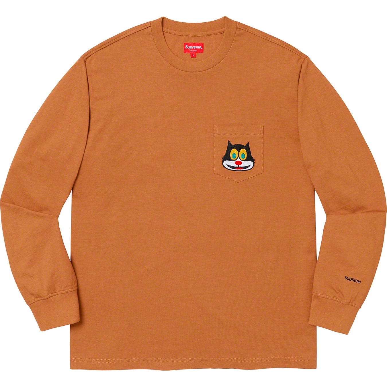 Cat L/S Pocket Tee view 3